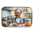 thumbnail image 1 of Yorkie Yorkshire Terrier The Chef Dish Drying Mat, 1 of 7