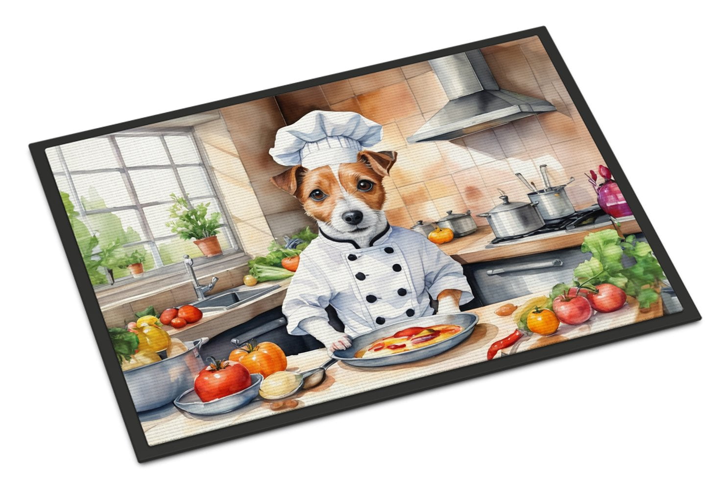 Free Shipping! Caroline's Treasures Yorkie Terrier Chef Doormat
