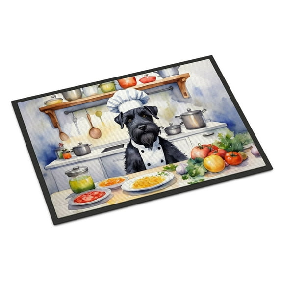 Yorkie Yorkshire Terrier The Chef Doormat