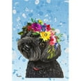 thumbnail image 1 of Yorkiepoo  HHS Summer Crown House Flag, 1 of 1