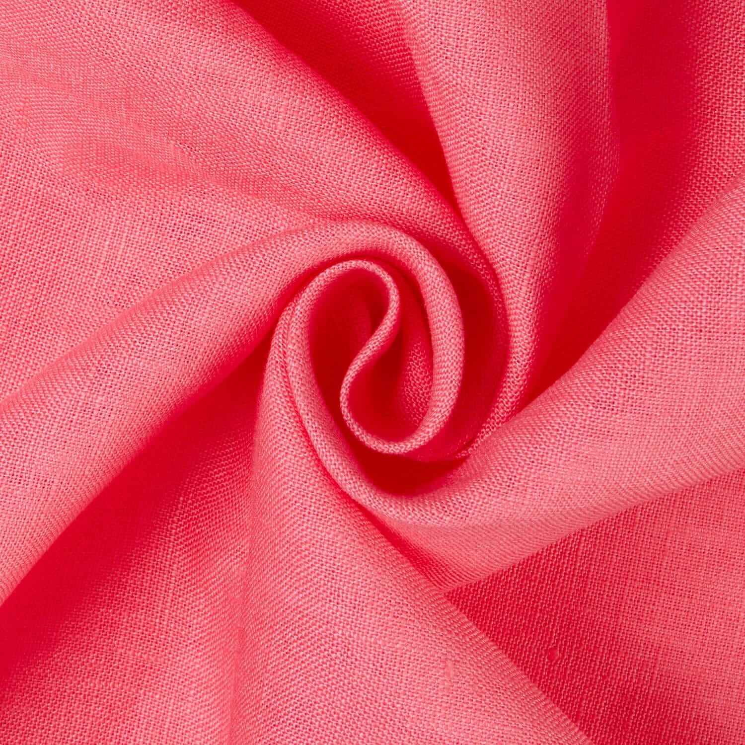 Yorkshire 6.7 oz Natural 100% Hypoallergenic Flax 58" Linen Fabric By The Yard - Breathable, Slubbed Texture, for Clothing, Decor, & More (American Beauty, 5 Yards)