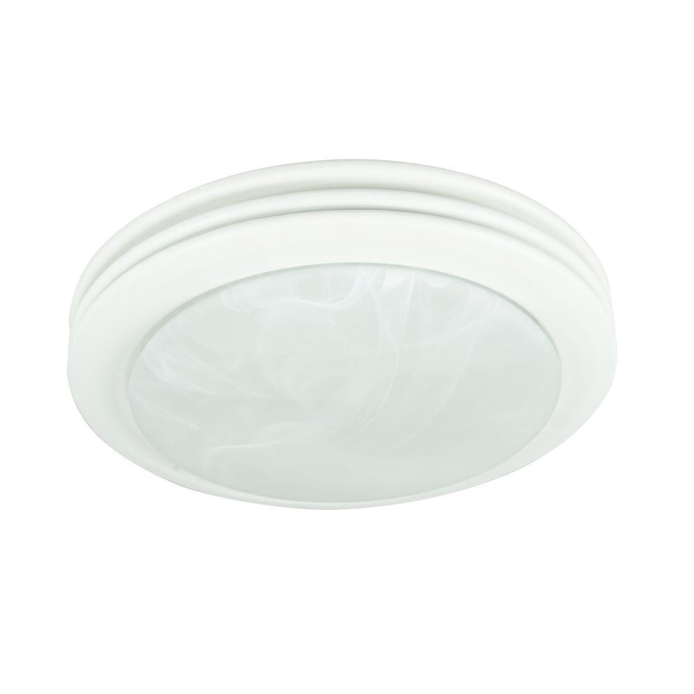 Good Housekeeping Yorkshire Indoor Bathroom Exhaust Fan, Matte White, 80 CFM, 2.5 Sones ...