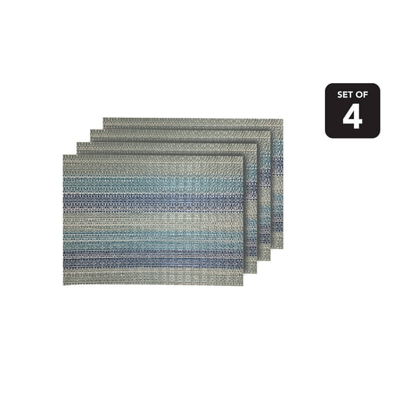 Yorkshire Placemats Sets Of 4 In Blue
