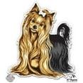 thumbnail image 1 of Yorkshire Terrier - 12" Vinyl Sticker Waterproof Decal, 1 of 1