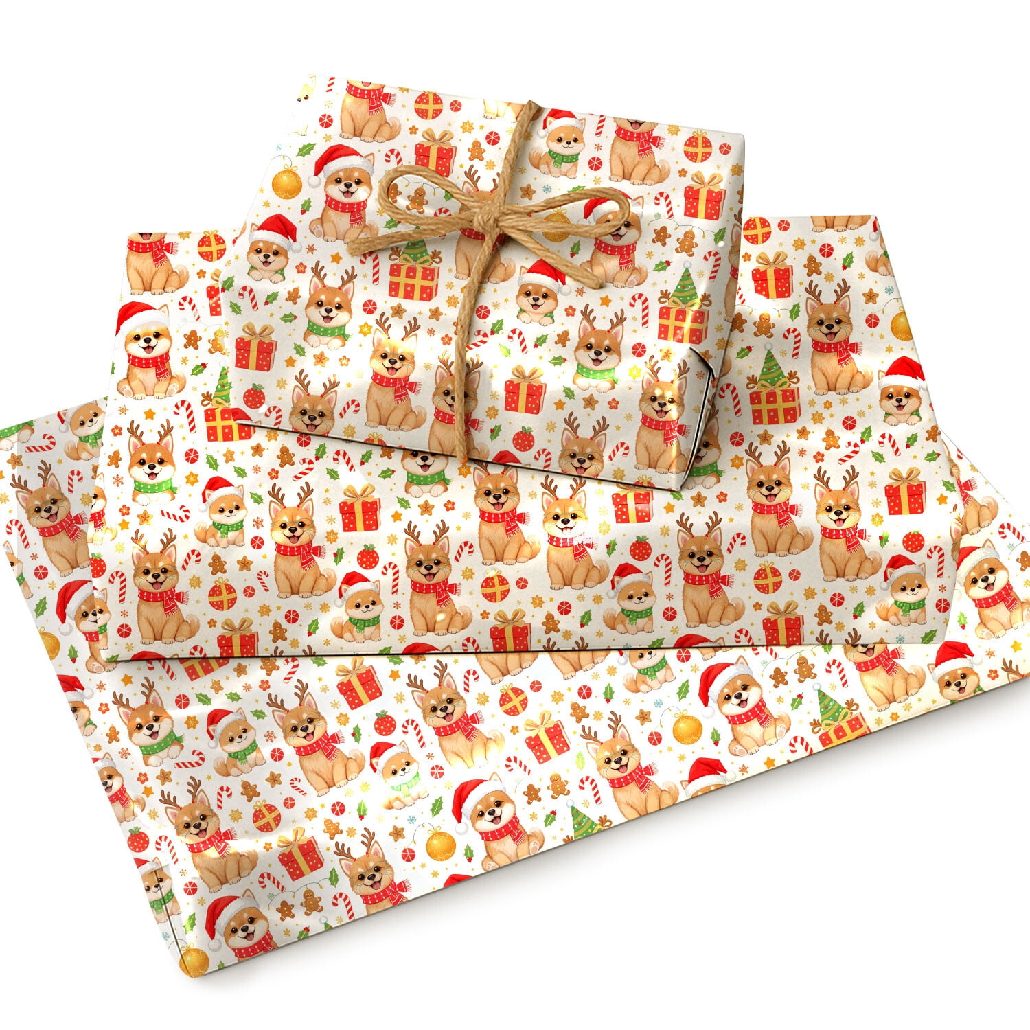 Yorkie Wrapping Paper Yorkshire Terrier Christmas Wrapping Paper Rolls, Yorkshire Terrier ...