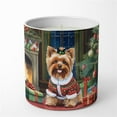 thumbnail image 1 of Yorkshire Terrier Cozy Christmas Decorative Soy Candle 3.25 in x 3.75 in, 1 of 5