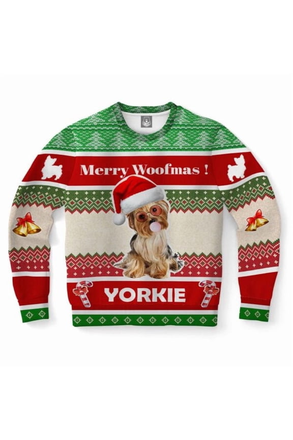 Yorkshire Terrier Dog Christmas Sweater, Christmas Sweater, Christmas Sweater, Funny Xmas Sweaters