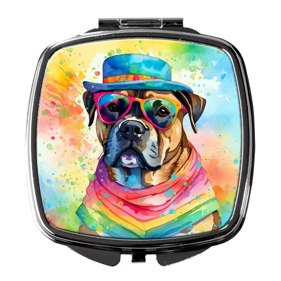 Yorkshire Terrier Hippie Dawg Compact Mirror