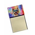 thumbnail image 1 of Yorkshire Terrier Hippie Dawg Sticky Note Holder 3.25 in x 5.25 in, 1 of 3