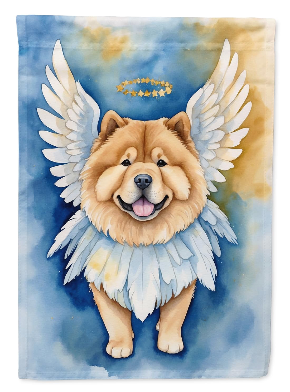 Chow Chow My Angel House Flag 28 in x 40 in