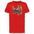 thumbnail image 1 of Yorkshire Terrier Painting Tee Men's -Image by Shutterstock, 1 of 2