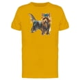 thumbnail image 1 of Yorkshire Terrier Painting Tee Men's -Image by Shutterstock, 1 of 2