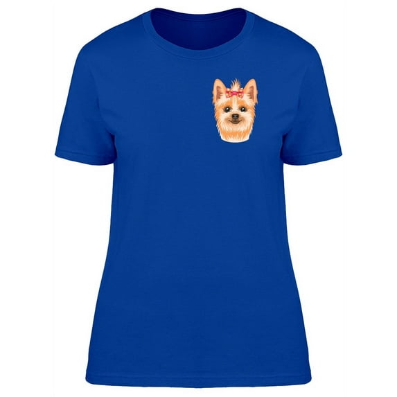 Yorkshire Terrier Pocket Dog T-Shirt Women -Image by Shutterstock, Female Medium