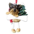 thumbnail image 1 of Personalizable Christmas Ornament: Yorkshire Terrier (Puppy C, 1 of 2