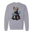 thumbnail image 1 of Yorkshire Terrier Splash Art Yorkie Dog Lover Pet Gift Sweatshirt, 1 of 3