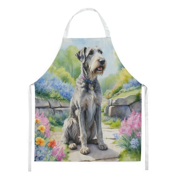 Yorkshire Terrier Spring Path Apron