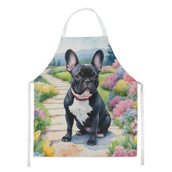 Yorkshire Terrier Spring Path Apron