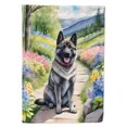 thumbnail image 1 of Caroline's Treasures DAC6679CHF Norwegian Elkhound Spring Path House Flag Large Porch Sleeve Pole Decorative Outside Yard Banner Artwork Wall Hanging, Polyester, House Size, Multicolor, 1 of 5