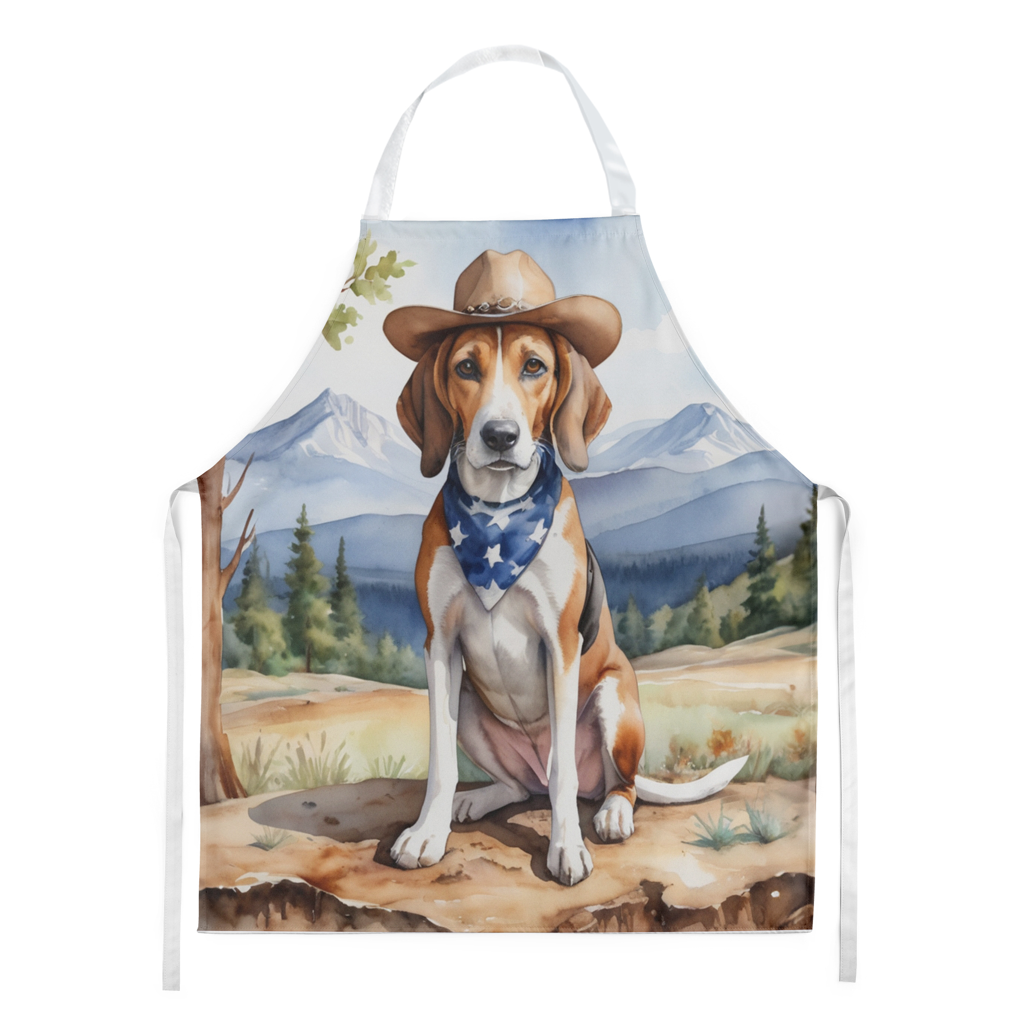 Yorkshire Terrier Yorkie Cowboy Welcome Apron