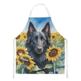 thumbnail image 1 of Yorkshire Terrier in Sunflowers Apron, 1 of 5