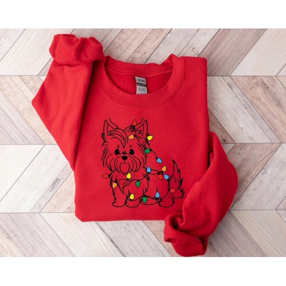 Yorkshire Terrier season Sweatshirt, season Yorkie Shirt, Cute Dog Mom Sweatshirt, Dog Lover Family, Womens season Shirt All Size S-5Xl