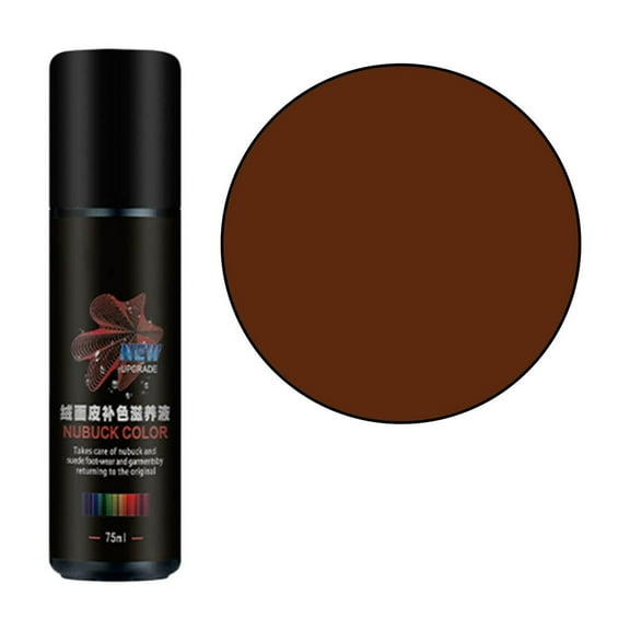 Yorkspred 100Ml Suede Color Restorations For Faded Suede Sneakers, Boots, Jackets, And Purses, Suede Refurbish Kit For Restoring Shoes, Bags, And Apparel To Original Color