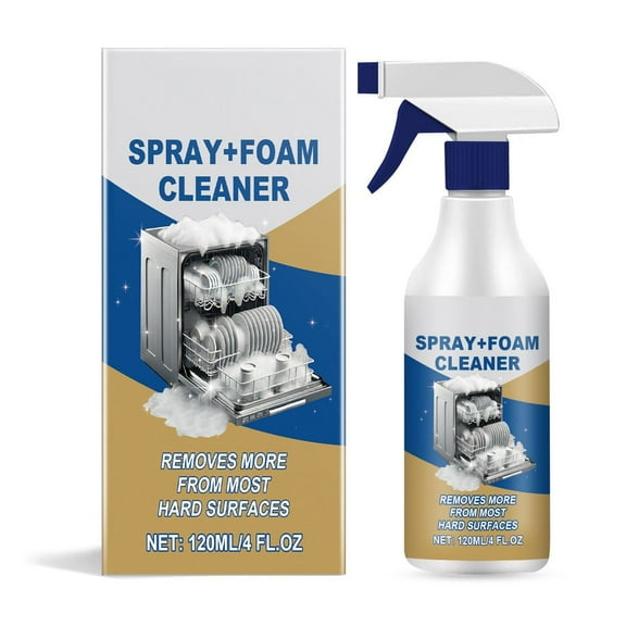 Yorkspred Dishwasher Cleaner and Descaler for All Brands and Models, Natural Citrus Fragrance, Septic Safe, 12 Fl Oz, Multi-effect Dishwasher Cleaner