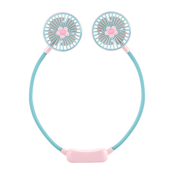 Yorkspred Neck Fan, Portable Bladeless Neck Fans, Personal Wearable Neck Fan, Upgraded Cooling Air Volume USB Rechargeable Hands Free Fan