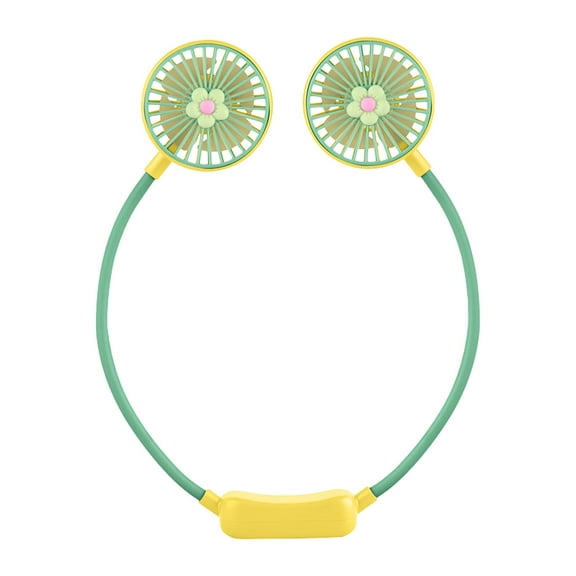 Yorkspred Neck Fan, Portable Bladeless Neck Fans, Personal Wearable Neck Fan, Upgraded Cooling Air Volume USB Rechargeable Hands Free Fan