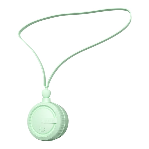 Yorkspred Personal Necklace Fan Portable Neck Hanging Mini Handheld Fan for Cooling Small Hands Free USB Rechargeable Battery Air Circulatory