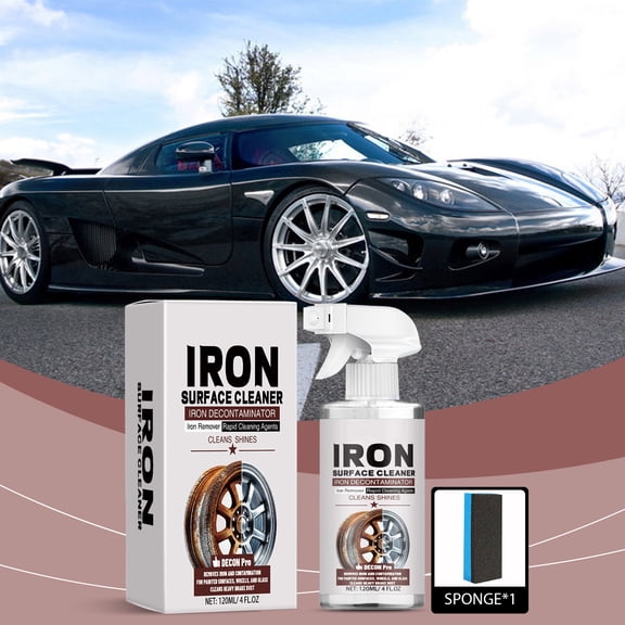 Yorkspred Tire & Rubber Cleaner (12.17 oz) - Removes Discoloration From Tires Quickly - Works Great on Tires, Rubber & Plastic Trim, and Rubber Floor Mats