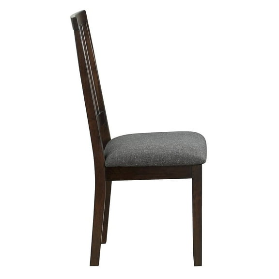 Yorktown Espresso Wood Finish 5-piece Dining Set