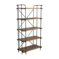 thumbnail image 1 of Yorktown Industrial Antique Iron and Wood Bookcase, 1 of 10