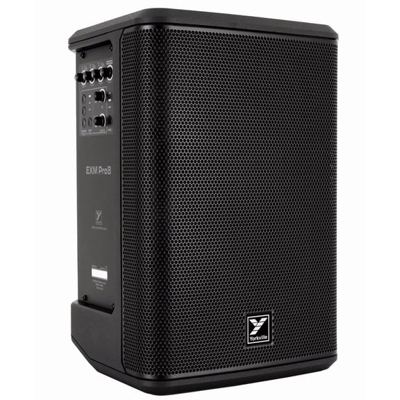 Yorkville EXM Pro8 400W Battery Powered PA Speaker 8" Woofer Bluetooth 3-Channel Mixer