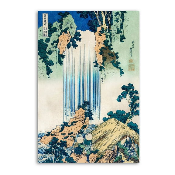 Yoro Waterfall Vintage Home Decor Poster Wall Art Hanging Picture Print Bedroom Decorative Painting Posters Room Aesthetic 12x18inch(30x45cm)