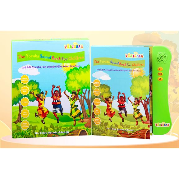 The Yoruba Sound Book For Children | Children's Book | Early Learning | Language Book | Yoruba-English Words | Learning & Educational Toys | Interactive Books | Gift for Kids | Audio/Talking Book