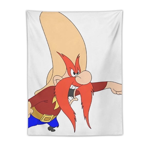 Yosemite Sam Tapestry, Wall Hanging Decor, Aesthetic for Bedroom, Living Room, Dorm, Soft Fabric Home Accent 30"x40"