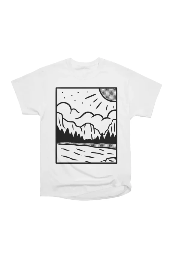 Yosemite 1 regular T-Shirt Tee Gift For Him Merch For Her Apparel For Friend