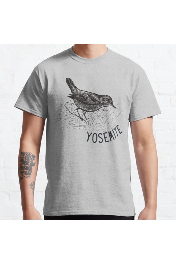 Yosemite American Dipper Bird Park Logo Classic T-shirt