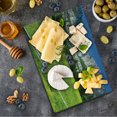thumbnail image 1 of Yosemite Cutting Board, Falls in Yosemite National Park California USA Countryside Landmark Picture, Decorative Tempered Glass Cutting and Serving Board, Small Size, Green Blue, by Ambesonne, 1 of 5