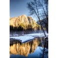 thumbnail image 1 of Yosemite Falls Reflection in Merced River Yosemite California Poster Print by Tom Norring - 25 x 38 in., 1 of 1