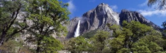 Yosemite Falls Yosemite National Park CA Canvas Art - Panoramic Images (36 x 12)