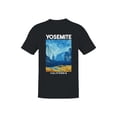 thumbnail image 1 of Yosemite Graphic Men's Black T-Shirt, 1 of 3