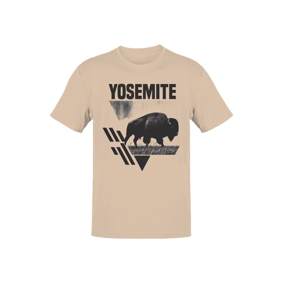 Yosemite Graphic Men's Natural T-Shirt