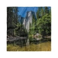 thumbnail image 1 of Yosemite Head Scarf, Granite Cliff River, Head Wrap, 3 Sizes, by Ambesonne, 1 of 2