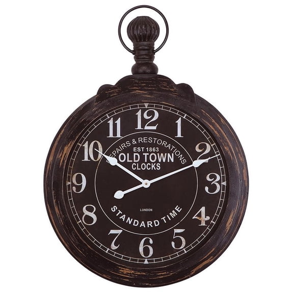 Yosemite Timepiece Wall Clock in Black and White