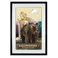 thumbnail image 1 of Yosemite Home Decor 3220031 24 x 36 in. Yellowstone 3D Collage Framed Wall Art, 1 of 1