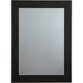 thumbnail image 1 of Yosemite Home Decor Bryson 43" x 31" Framed Wall Mirror - Geometric Carved Design, 1 of 5