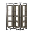 thumbnail image 1 of Yosemite Home Decor Arlo Large Contemporary Wood Shelving Unit in Brown, 1 of 5