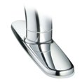 thumbnail image 1 of yosemite yp77kpo-8bppc base plate for yp77kpo, small, polished chrome, 1 of 2